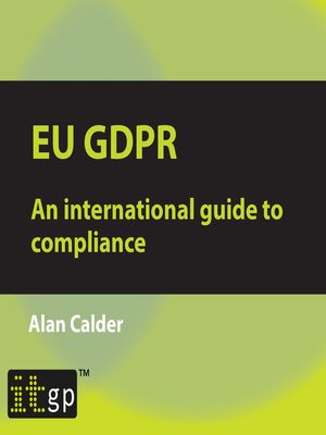 cover image of EU GDPR – an international guide to compliance